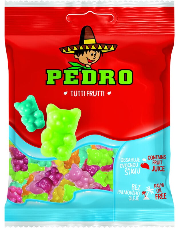 PEDRO TUTTI FRUTTI BEARS MIX 80G