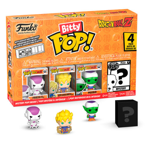 FUNKO POP! 4 PACK: BITTY POP DRAGONBALL Z FIGURES
