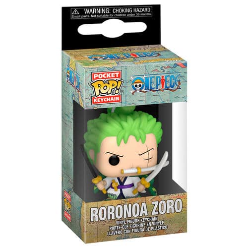 FUNKO POP KEYCHAIN! ONE PIECE: RORONOA ZORO