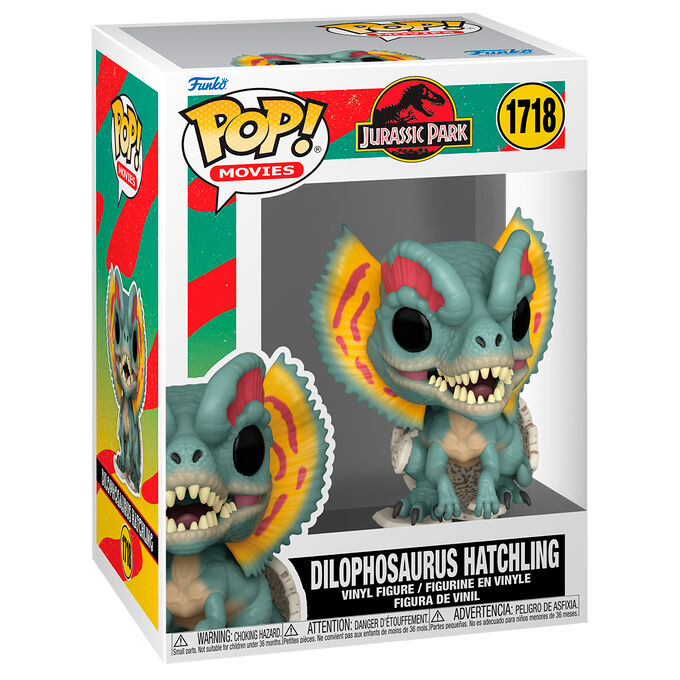 POP FUNKO! MOVIES: JURASSIC PARK DILOPHOSAURUS HATCHLING FIGURE
