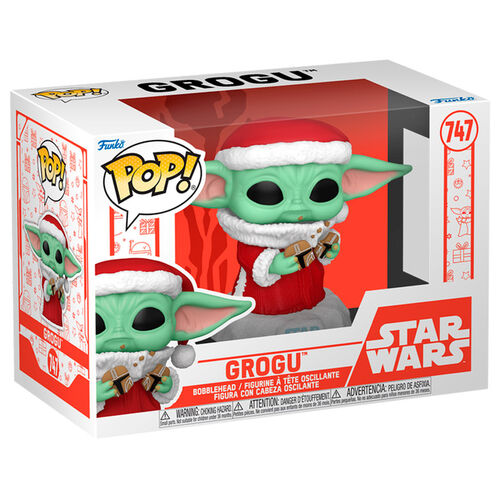 POP FUNKO! STAR WARS: GROGU HOLIDAY FIGURE