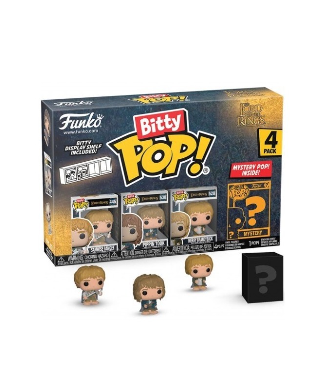 FUNKO POP! 4 PACK: BITTY POP LORD OF THE RINGS FIGURES