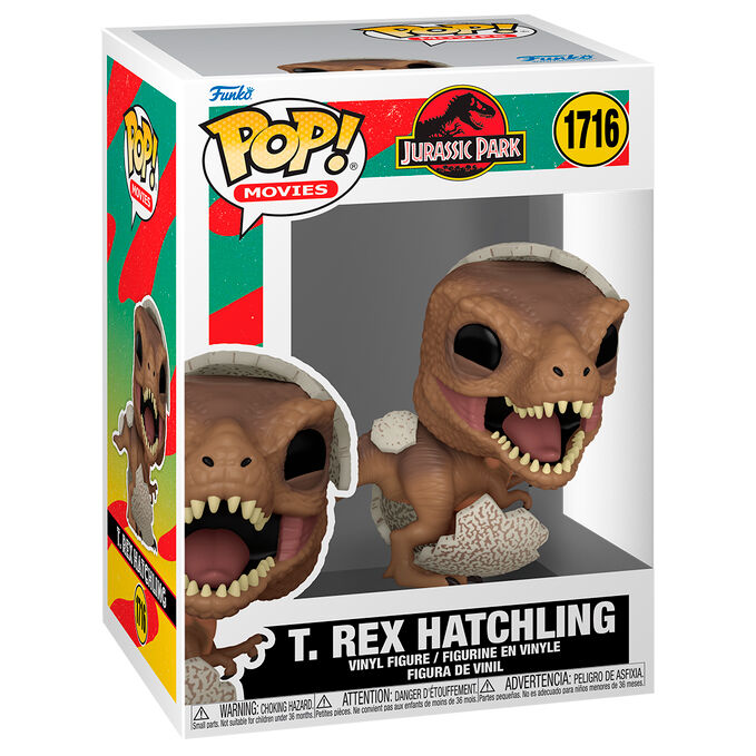 POP FUNKO! MOVIES: JURASSIC PARK TREX HATCHLING FIGURE