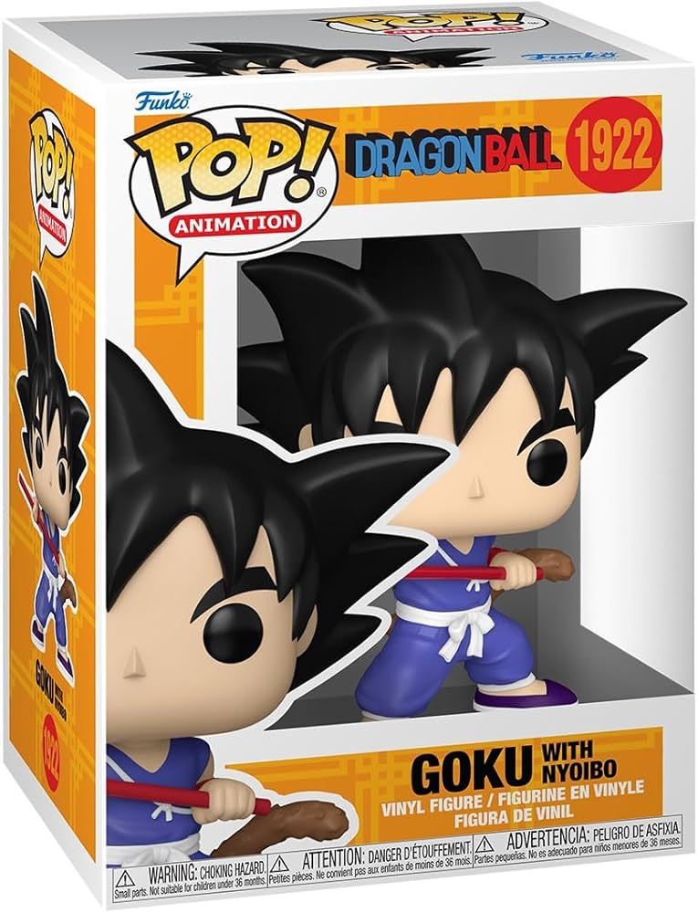 POP FUNKO! ANIMATION: DRAGONBALL GOKU WITH NYOIBO FIGURE