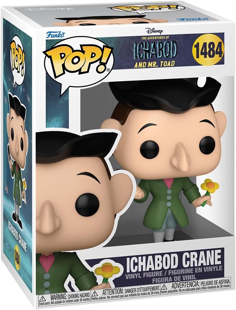 POP FUNKO! DISNEY: THE ADVENTURE OF ICHABOD AND MR TOAD ICHABOD CRANE FIGURE