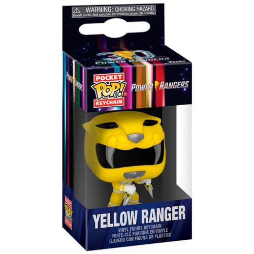 POCKET POP KEYCHAIN! POWER RANGERS: YELLOW RANGER FIGURE
