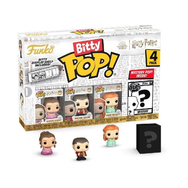 FUNKO POP! 4 PACK: BITTY POP HARRY POTTER GOBLET OF FIRE FIGURES