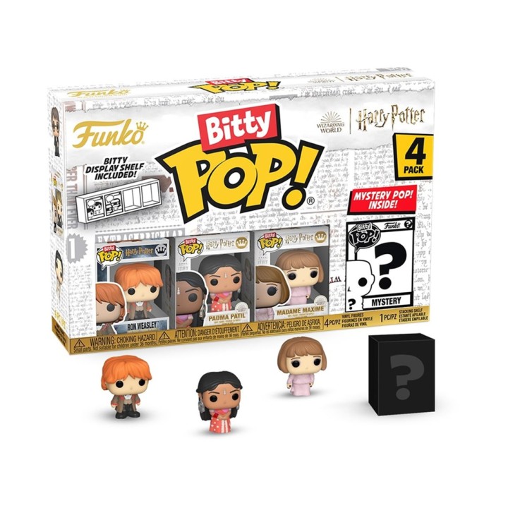 FUNKO POP! 4 PACK: BITTY POP HARRY POTTER GOBLET OF FIRE FIGURES