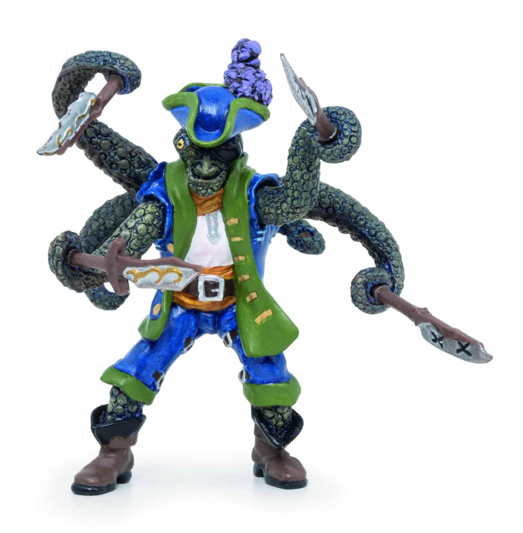PAPO PIRATE OCTOPUS MUTANT FIGURE ΟΧΤΑΠΟΔΙ ΠΕΙΡΑΤΗΣ