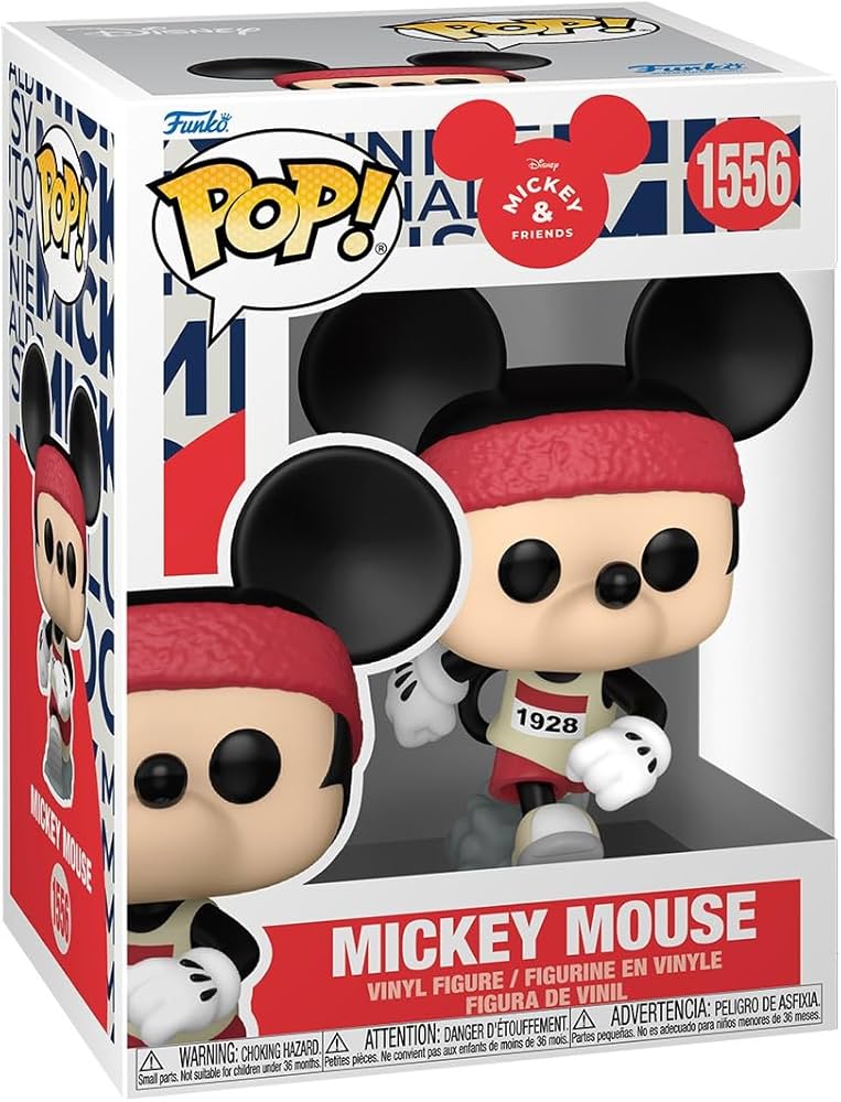 POP FUNKO! DISNEY: MICKEY AND FRIENDS MICKEY MOUSE RUNNER FIGURE