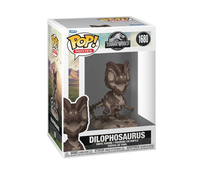 POP FUNKO! MOVIES: JURASSIC WORLD DILOPHOSAURUS FIGURE
