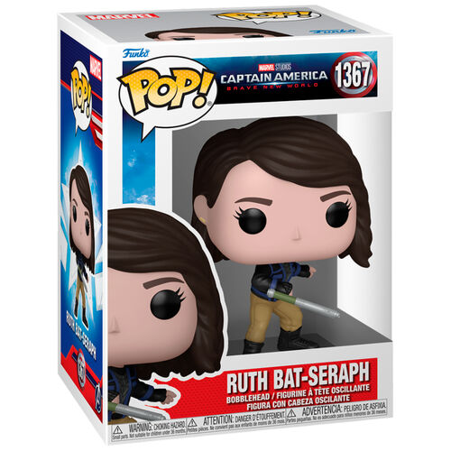 POP FUNKO! MARVEL: CAPTAIN AMERICA BRAVE NEW WORLD RUTH BAT SERAPH FIGURE