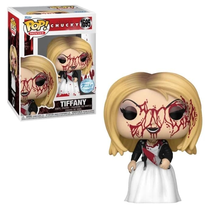POP FUNKO! MOVIES: BRIDE OF CHUCKY TIFFANY BLOODY SPECIAL EDITION FIGURE