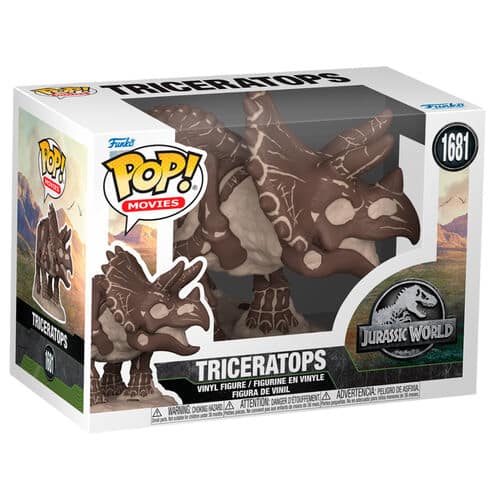 POP FUNKO! MOVIES: JURASSIC WORLD TRICERAPTOR FIGURE
