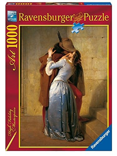 RAVENSBURGER PUZZLE FRANCESCO HAYEZ THE KISS  1000 PCS