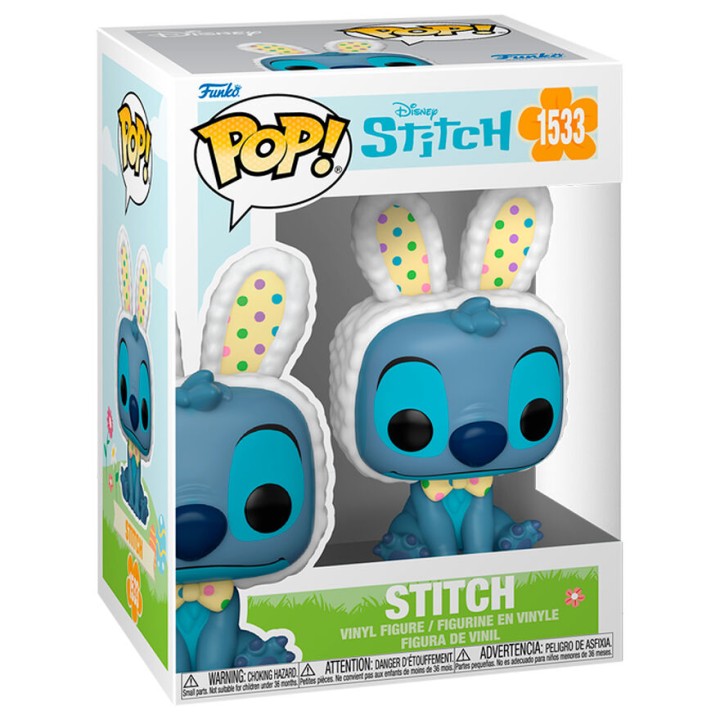 POP FUNKO! DISNEY: LILO AND STITCH EASTER STITCH BUNNY FIGURE FIGURE