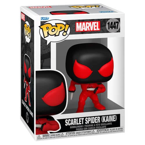 POP FUNKO! MARVEL: SPIDERMAN SCARLET SPIDER KAINE PARKER FIGURE