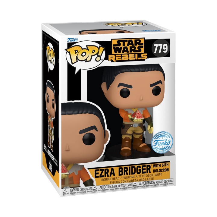 POP FUNKO! STAR WARS: EZRA BRIDGER SPECIAL EDITION FIGURE