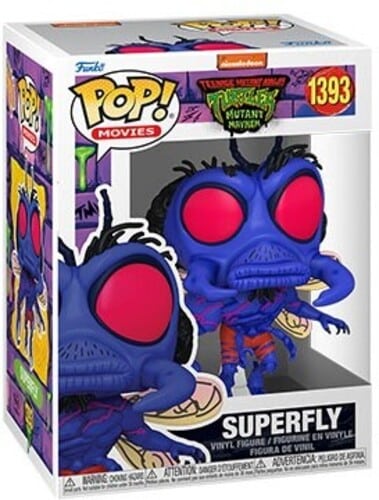 POP FUNKO! MOVIES: TEENAGE MUTANT NINJA TURTLES MUTANT MAYHEM SUPERFLY FIGURE