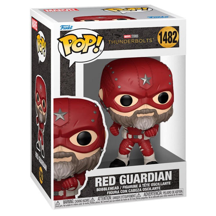 POP FUNKO! MARVEL: THUNDERBOLTS RED GUARDIANFIGURE
