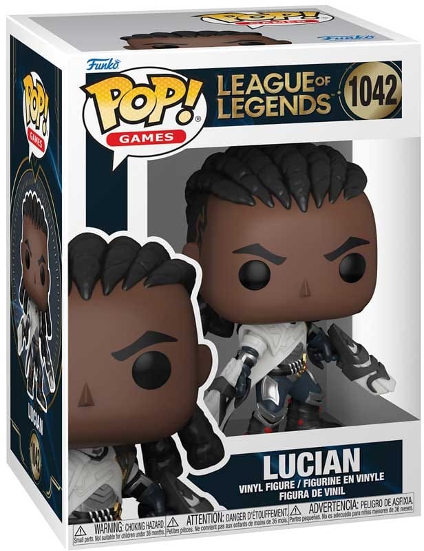 POP FUNKO! GAMES: LEAGUE OF LEGENDS LUCIAN FIGURE