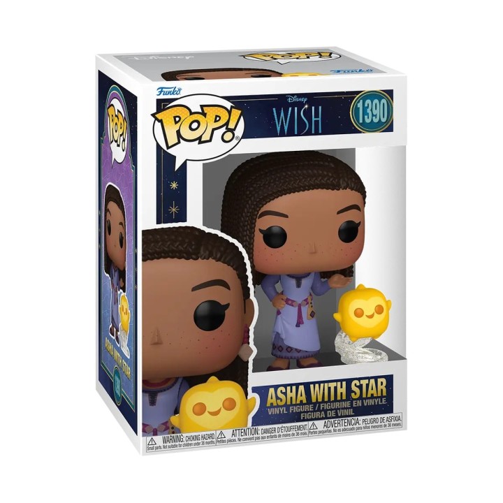 POP FUNKO! DISNEY: WISH ASHA WITH STAR FIGURE