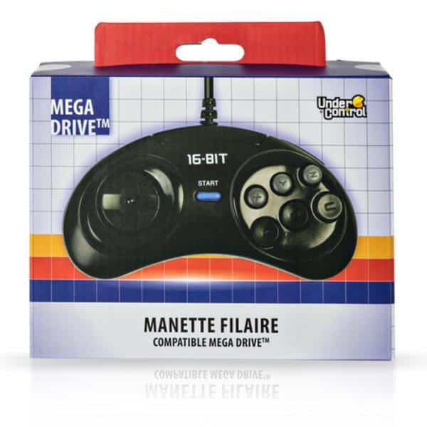 UNDER CONTROL MEGADRIVE WIRED CONTROLLER 1.5M