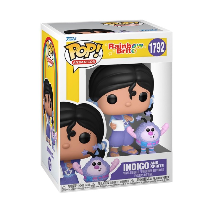POP FUNKO! ANIMATION: RAINBOW BRITE INDIGO AND SPRITE FIGURE