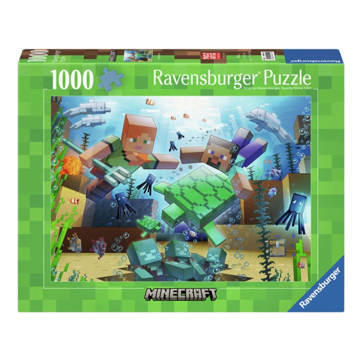 RAVENSBURGER MINECRAFT MOSAIC 1000PCS PUZZLE
