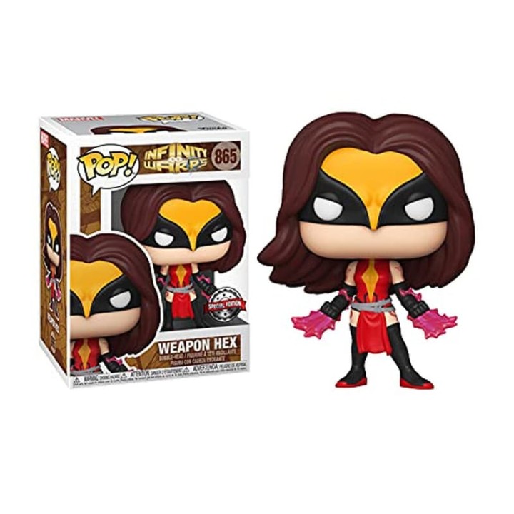 POP FUNKO! MARVEL: INFINITY WARPS WEAPON HEX SPECIAL EDITION FIGURE