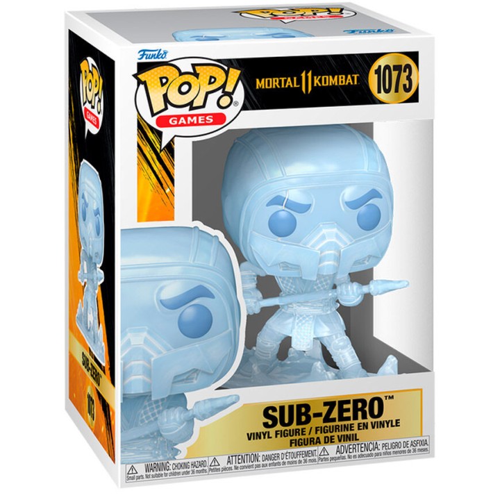 POP FUNKO! GAMES: MORTAL KOMBAT 11 SUB ZERO FIGURE
