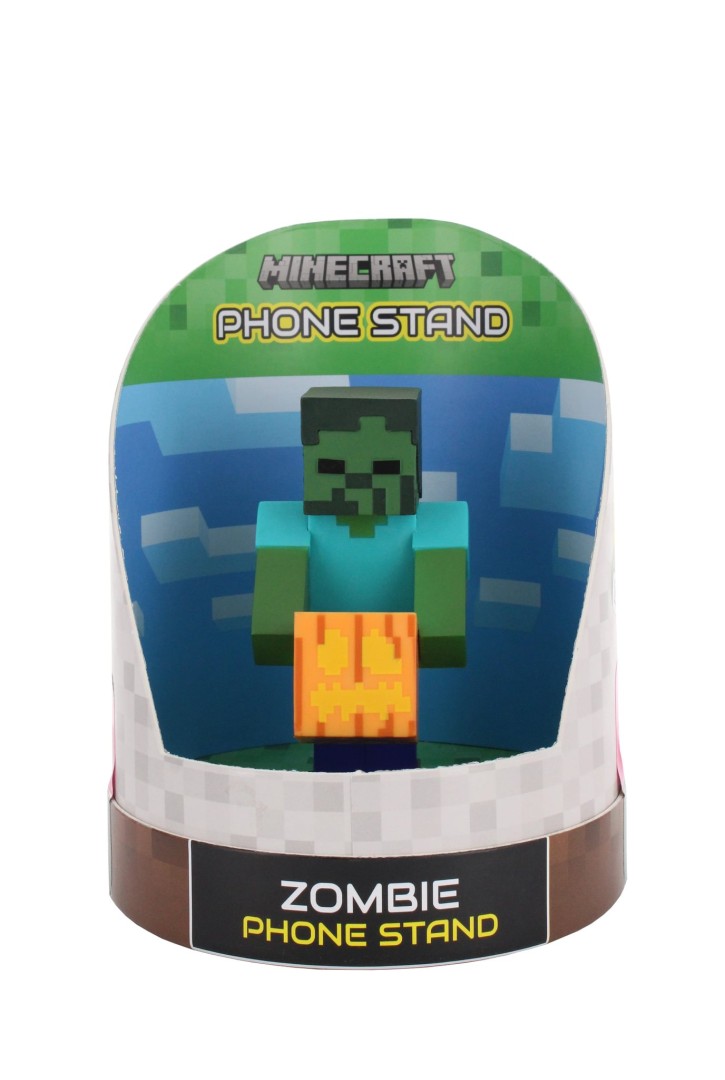 EXG CABLE GUYS MINECRAFT ZOMBIE PHONE AND EARPOD HOLDER