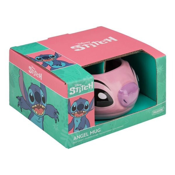 PALADONE LILO AND STITCH ANGEL SHAPED MUG