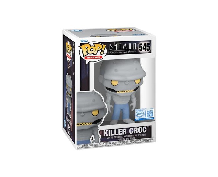 POP FUNKO! HEROES: BATMAN ANIMATED SERIES KILLER CROC SPECIAL EDITION FIGURE