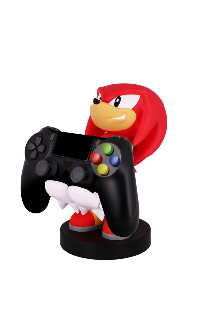 EXG CABLE GUYS SONIC THE HEDGEHOG KNUCKLES PHONE AND EARPOD HOLDER