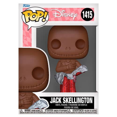 POP FUNKO! DISNEY: NIGHTMARE BEFORE CHRISTMAS JACK CHOCOLATE FIGURE