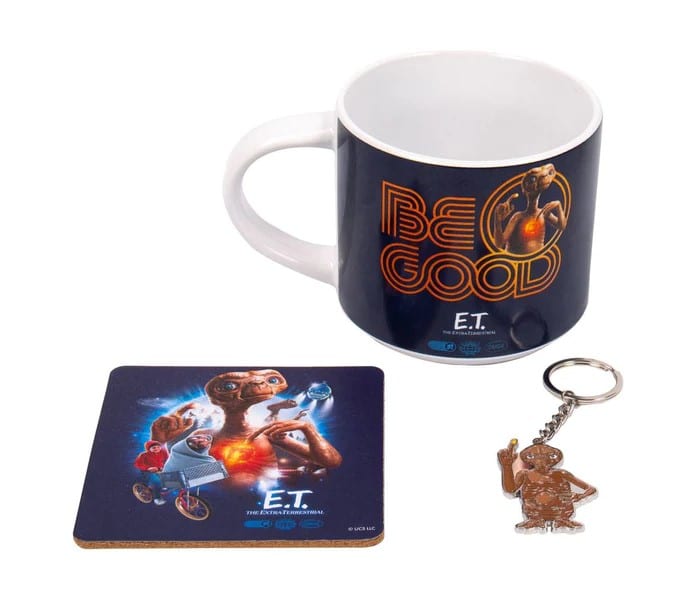 E.T. MUG COASTER AND KEYRING GIFT SET
