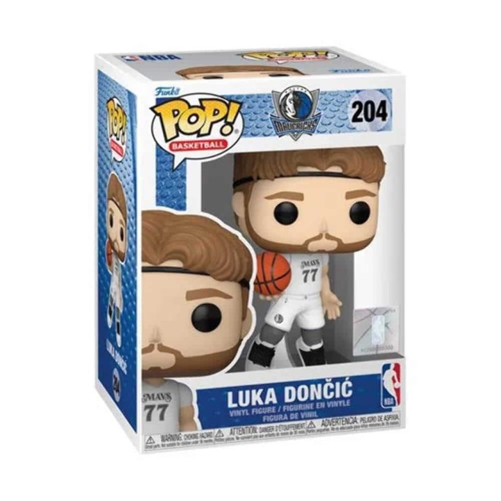 POP FUNKO! BASKETBALL: NBA MAVERICKS LUKA DONCIC CITY EDITION 24-25 FIGURE