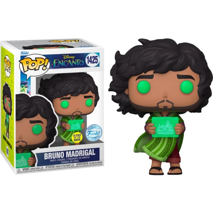 POP FUNKO! DISNEY: ENCANTO BRUNO MADRIGAL GLOWS INT DARK SPECIAL EDITION FIGURE