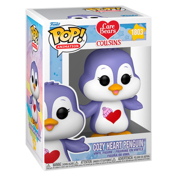 FUNKO POP! ANIMATION: CARE BEARS COUSINS COZY HEART PENGUINFIGURE