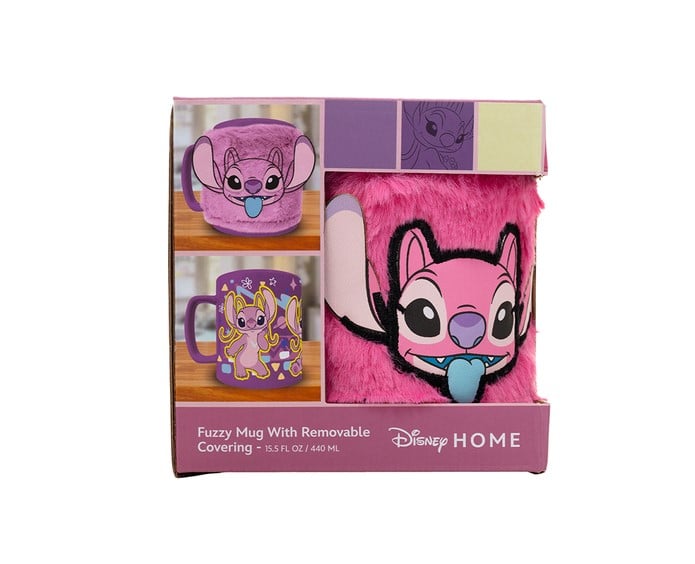 PYRAMID DISNEY STITCH ANGEL FUZZY MUG 440ml