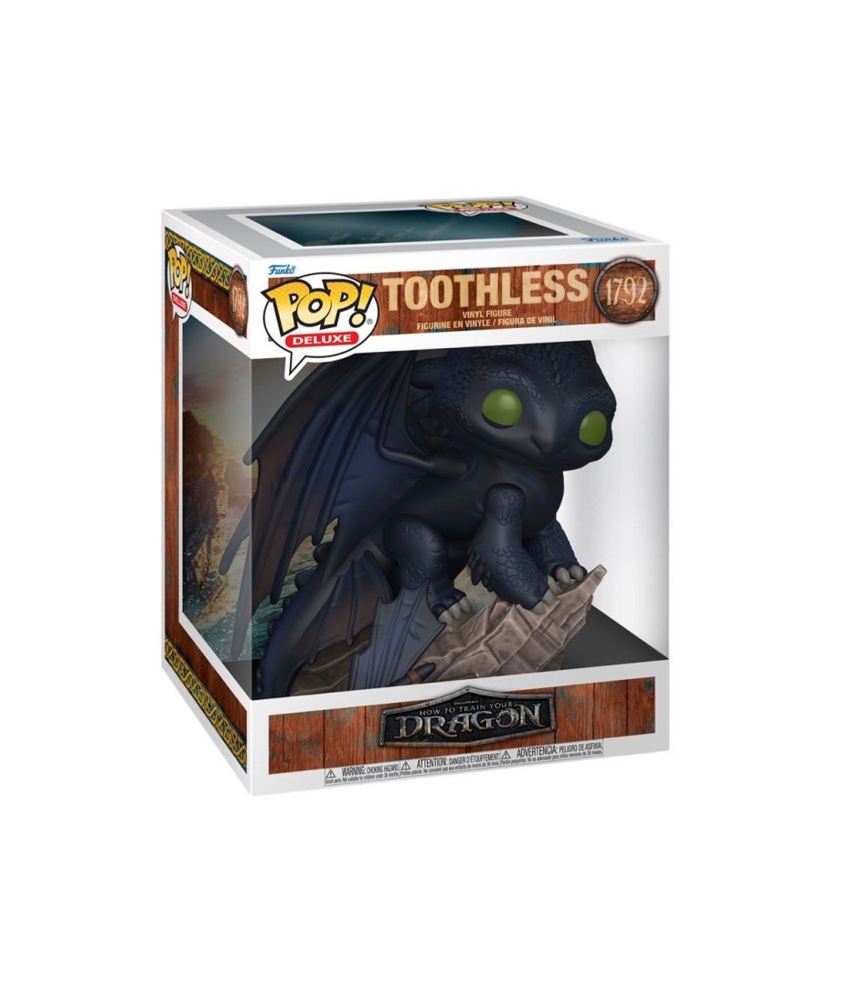 POP FUNKO! DELUXE: HOW TO TRAIN YOUR DRAGON TOOTHLESS FIGURE