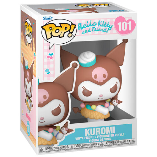 POP FUNKO! SANRIO: HELLO KITTY AND FRIENDS KUROMI WITH ICE CREAM FIGURE
