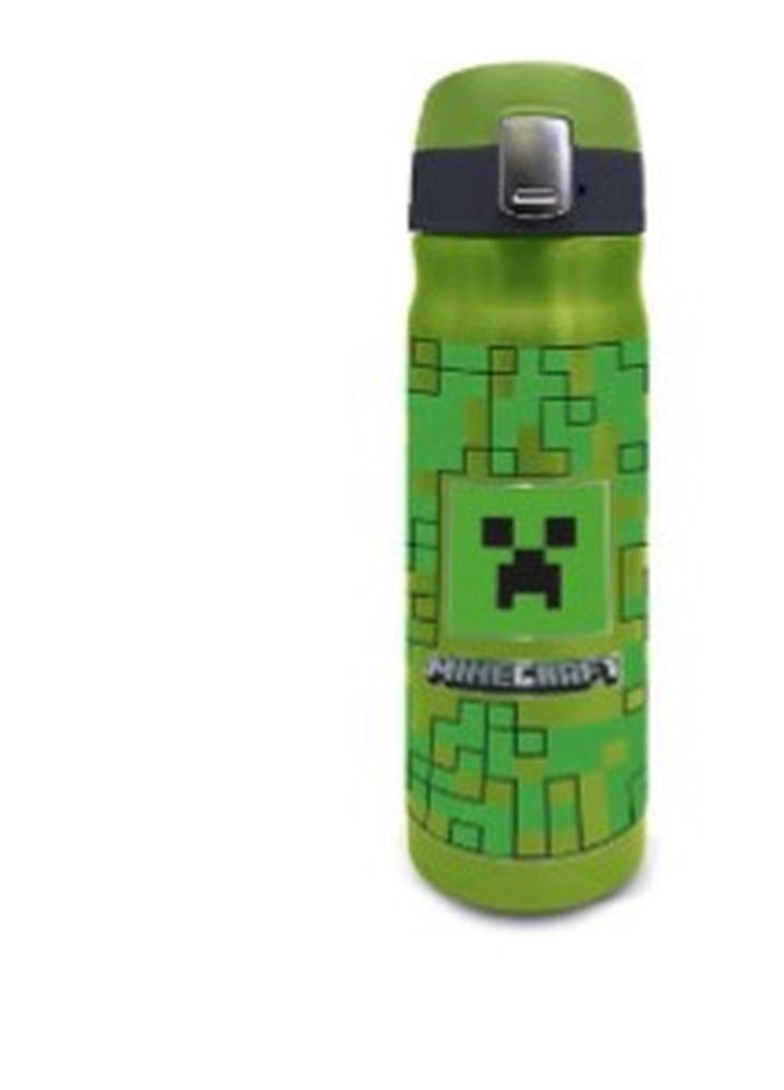 STOR MINECRAFT INSULATED STAINLESS STEEL TRAVELLING BOTTLE 410ML
