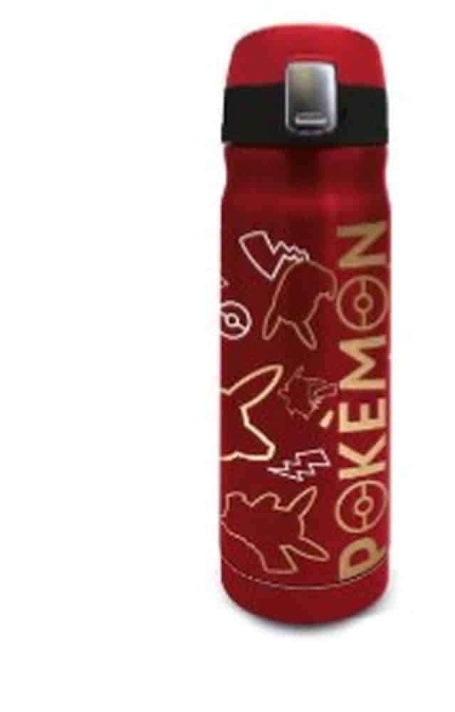 STOR POKEMON PICACHU THUNDERSTRUCK INSULATED STAINLESS STEEL TRAVELLING BOTTLE 410ML