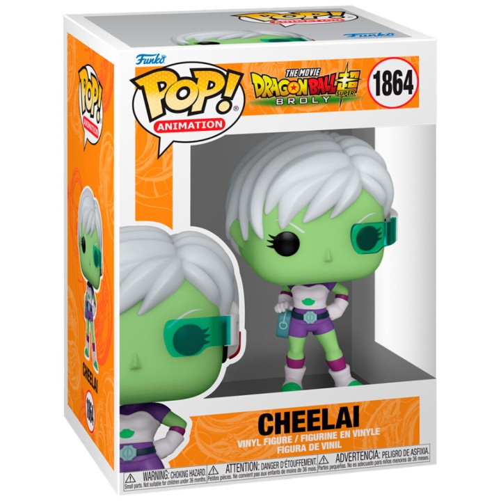 POP FUNKO! ANIMATION: DRAGONBALL SUPER CHEELAI FIGURE