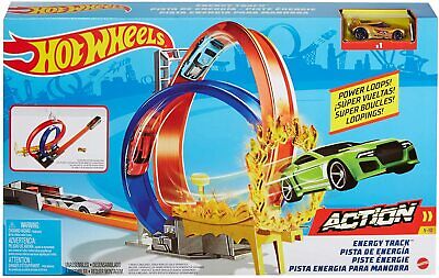 MATTEL HOT WHEELS ACTION ENERGY POWER LOOPS