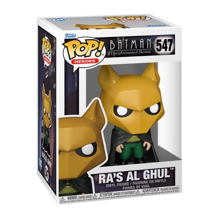 POP FUNKO! HEROES: BATMAN ANIMATED SERIES RAS AL GHUL FIGURE