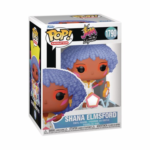 POP FUNKO! ANIMATION: JEM AND THE HOLOGRAMS SHANA ELMSFORD FIGURE
