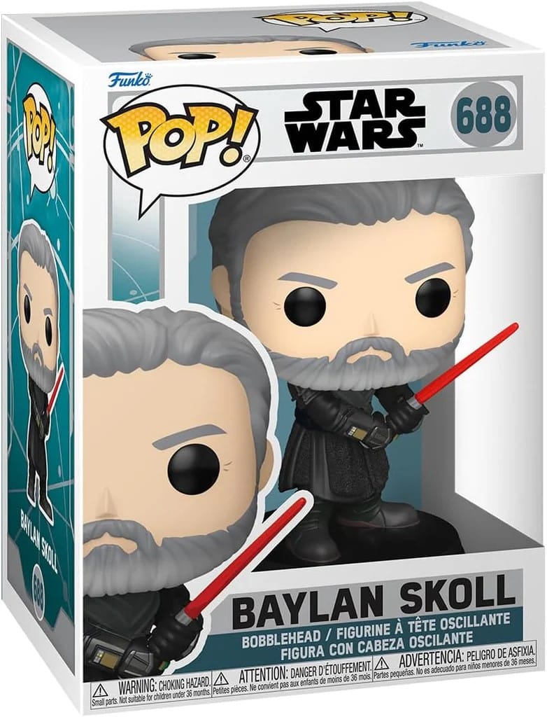 POP FUNKO! STAR WARS : BAYLAN SKOLL FIGURE